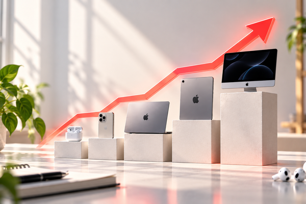 Apple's 2026 UK price rises compared with refurbished MacBooks and iPads, highlighting potential savings when buying refurbished Apple devices.
