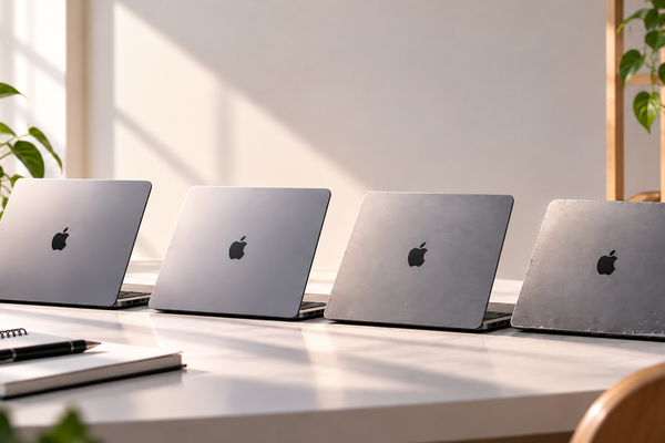 Premium, Excellent, Good and Fair refurbished grades for Macbooks