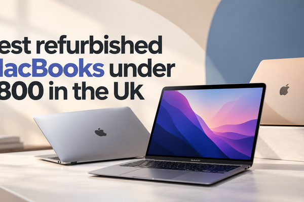 Refurbished MacBook Air and MacBook Pro models under £800