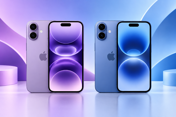 iPhone 17 and iPhone 16 side by side