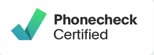Phonecheck certified badge